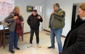 (audio) Concejales de Fuerza Patria se reunieron con delegado y vecinos en Reta