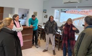 (audio) Concejales de Fuerza Patria se reunieron con delegado y vecinos en Reta
