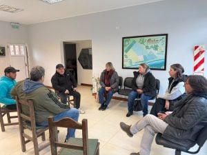 (audio) Concejales de Fuerza Patria se reunieron con delegado y vecinos en Reta