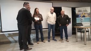 Banco Credicoop: premio institucional para Colegiales y Gesta