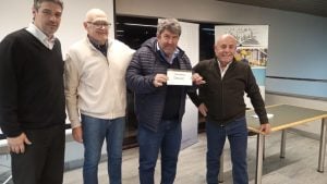 Banco Credicoop: premio institucional para Colegiales y Gesta