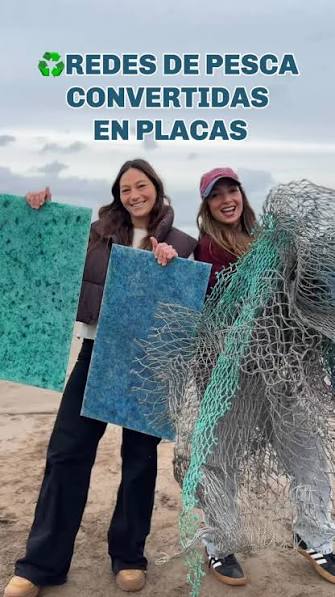 (audio) El proyecto marplatense que transforma redes de pesca en desuso en objetos sustentables