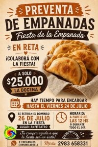 Invitan a formar parte de una nueva edición de la Fiesta de la Empanada Costera