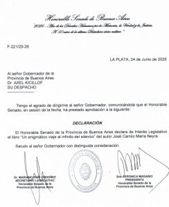 (audio) De Coronel Suárez al Senado: distinguen un libro que fusiona poesía y resiliencia