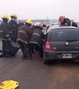 Identificaron a los fallecidos en el choque de hoy a la mañana
