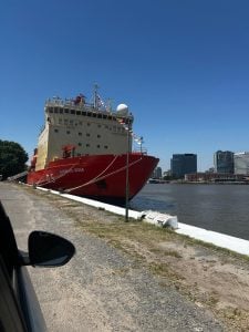 (audio) Rodrigo López y cómo se vive el Mundial desde la Base Orcadas