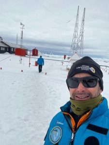 (audio) Rodrigo López y cómo se vive el Mundial desde la Base Orcadas