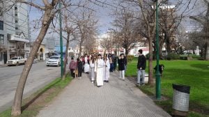 Festejos patronales: procesión en honor a la Virgen del Carmen (video)