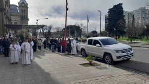 Festejos patronales: procesión en honor a la Virgen del Carmen (video)