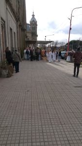 Festejos patronales: procesión en honor a la Virgen del Carmen (video)