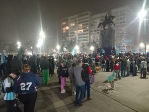 (videos)Los tresarroyenses agradecieron a la Scaloneta