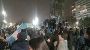 (videos)Los tresarroyenses agradecieron a la Scaloneta