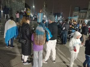 (videos)Los tresarroyenses agradecieron a la Scaloneta