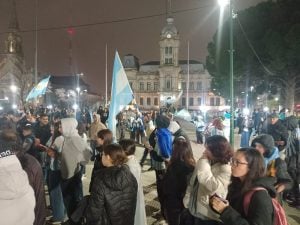 (videos)Los tresarroyenses agradecieron a la Scaloneta