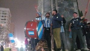 (videos)Los tresarroyenses agradecieron a la Scaloneta