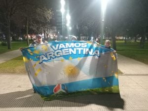 (videos)Los tresarroyenses agradecieron a la Scaloneta