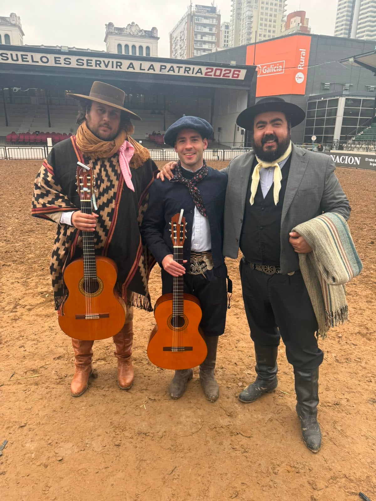 Pancho Santarén presente en la Exposición de la Sociedad Rural Argentina