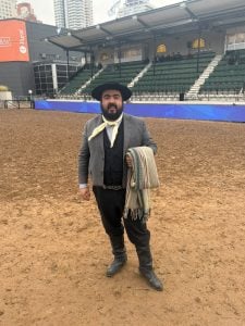 Pancho Santarén presente en la Exposición de la Sociedad Rural Argentina