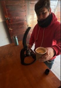 (audio) Facundo Moyano y un café de especialidad sobre ruedas con historia
