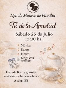 (audio) La Liga de Madres de Familia organiza el tradicional Té de la Amistad