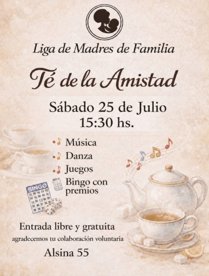 (audio) La Liga de Madres de Familia organiza el tradicional Té de la Amistad