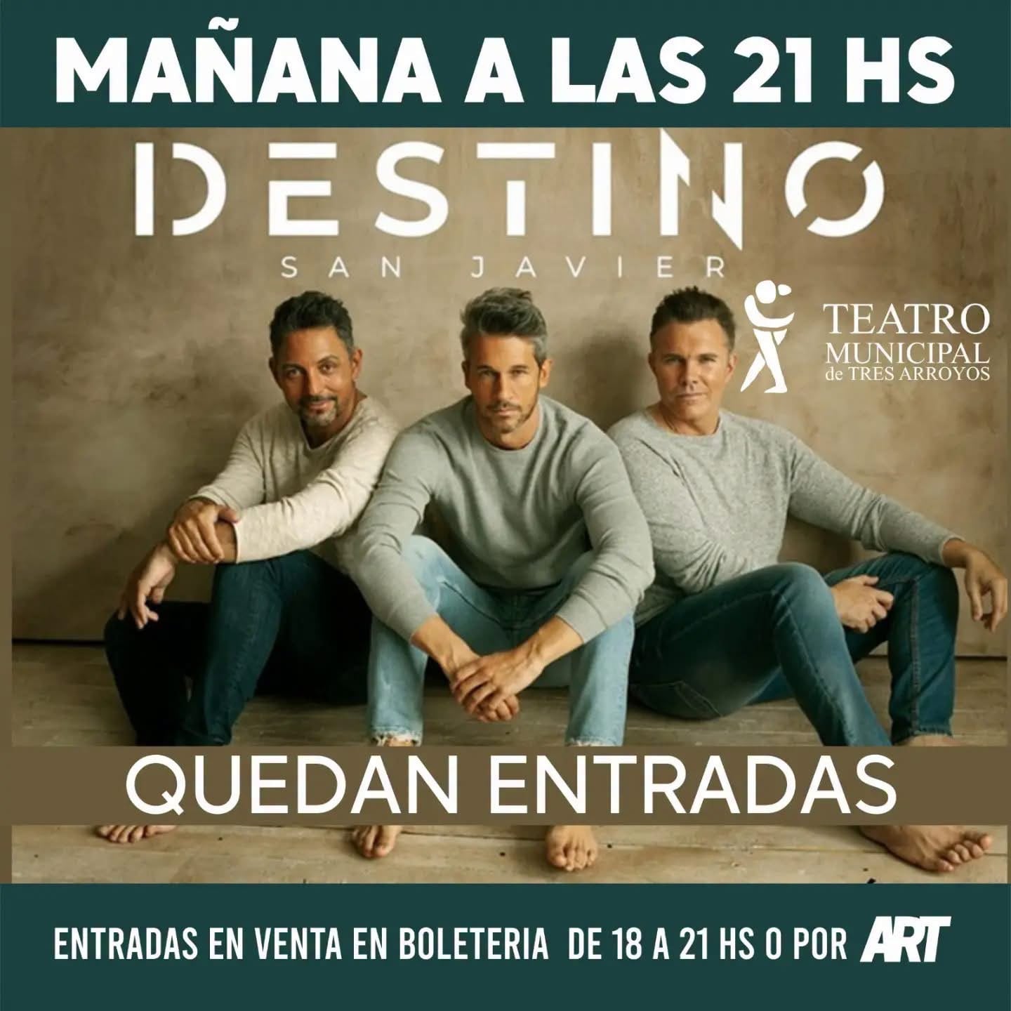 (audio) Imperdible: Destino San Javier se presenta este sábado en el Teatro Municipal