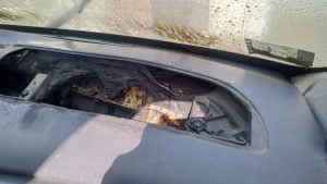 Se quemó el tablero de un Ford Focus en La Rioja al 200