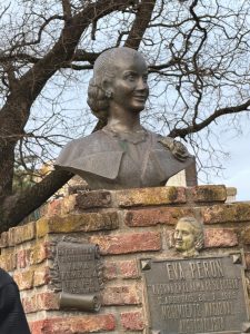 El PJ tresarroyense homenajeó a Eva Perón