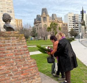 El PJ tresarroyense homenajeó a Eva Perón