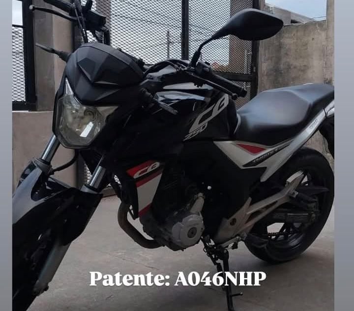 Apareció en Necochea la moto robada ayer en Tres Arroyos
