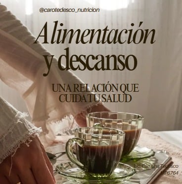 (audio) Alimentación y sueño: dos hábitos que se necesitan mutuamente
