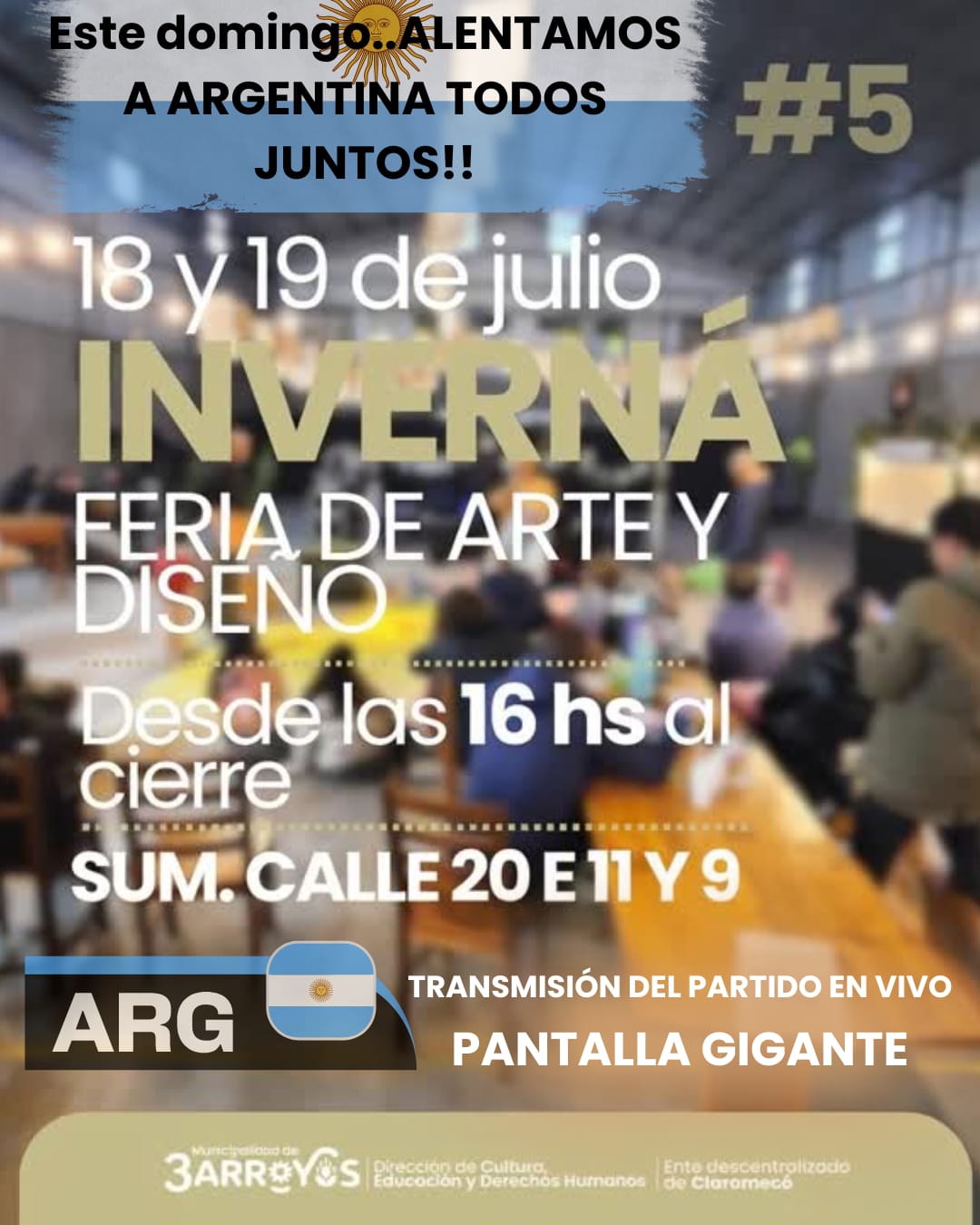 Claromecó: Inverná invita a disfrutar de dos jornadas con arte, música y actividades para toda la familia