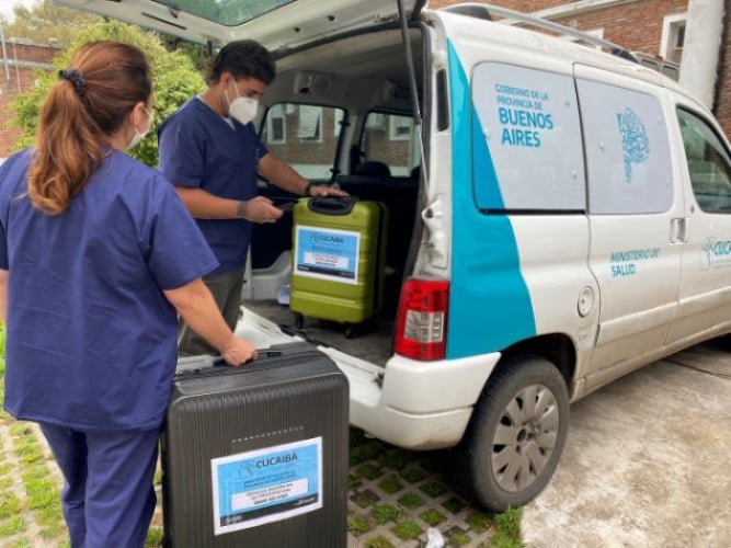 Exitoso operativo del CUCAIBA: Se llevaron órganos de Tres Arroyos