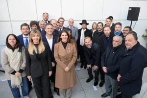 Garate en el Encuentro Federal por la Memoria en la AMIA