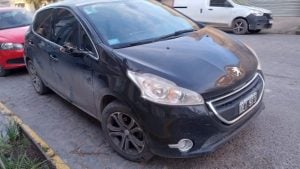 Motociclista derivada al Hospital tras accidente de tránsito