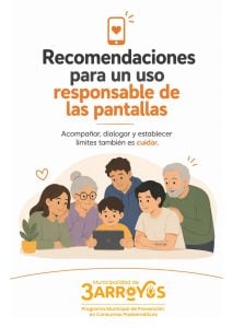 El Municipio difundió pautas para el uso responsable de pantallas en la infancia y adolescencia