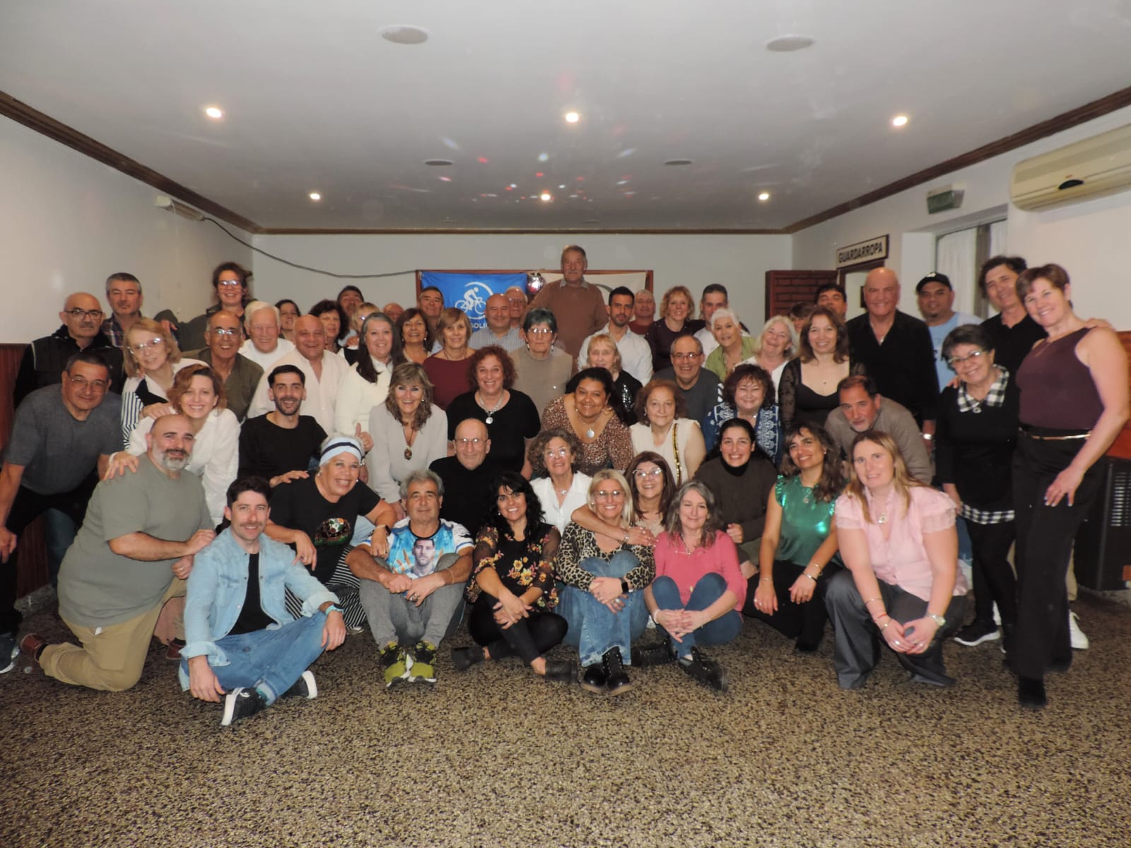 Los Bicisolidarios, de fiesta