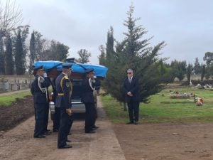 Conmovedor e interminable dolor en el último adiós al oficial Alan Molina