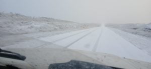 (videos) La primera nevada del invierno. De Tres Arroyos a todo el país las imágenes de LU24 por TN