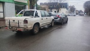 Choque en cadena en Isabel la Católica y Rivadavia. Un trasladado al hospital