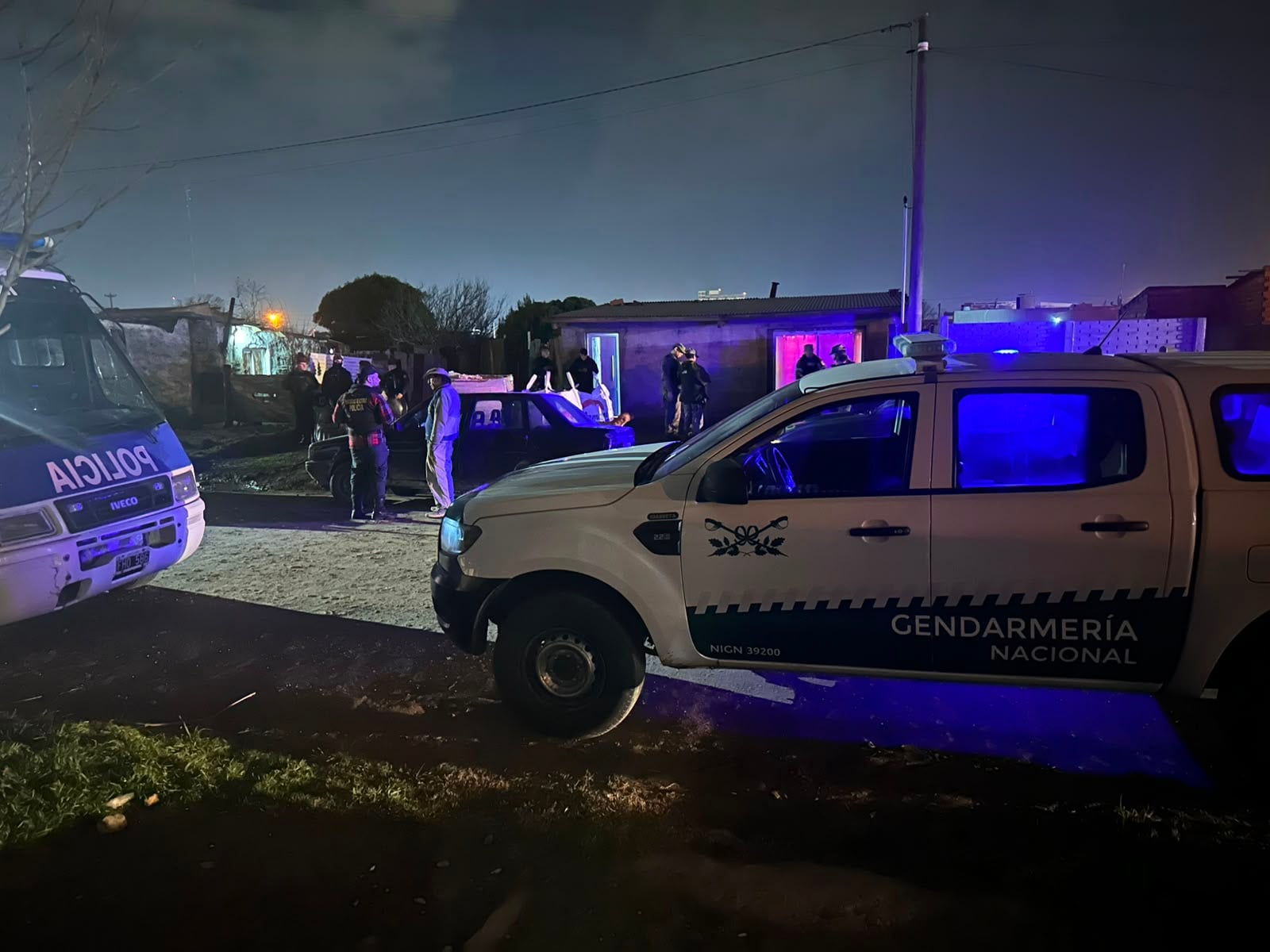 Allanamiento y secuestro de drogas en Tres Arroyos.