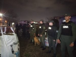 Allanamiento y secuestro de drogas en Tres Arroyos.