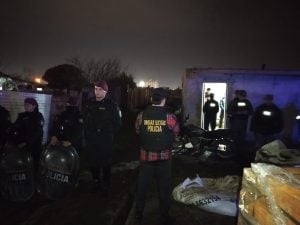 Allanamiento y secuestro de drogas en Tres Arroyos.
