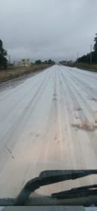 (videos) La primera nevada del invierno. De Tres Arroyos a todo el país las imágenes de LU24 por TN