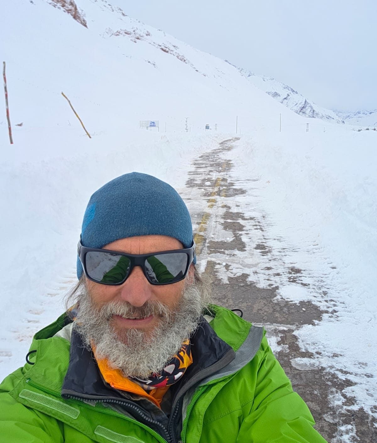 (audio) Mendoza: el Parque Los Puquios, tapado por 2.70 m. de nieve