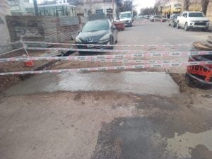 La cuadrilla de bacheo continúa dando respuesta a los reclamos de los vecinos