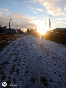 Toda la zona comparte imágenes de la nevada con nuestra radio