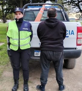 Aprehendieron a un hombre en Copetonas tras matar a escopetazos al perro de su vecino