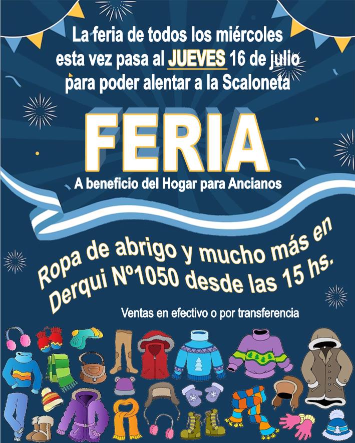 Mundial: Trasladan la Feria del Hogar para Ancianos para el jueves