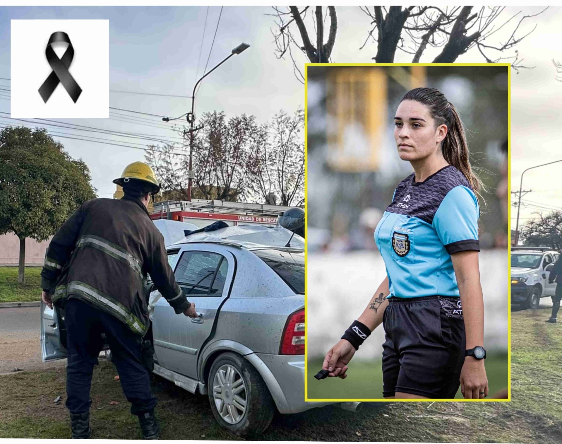 Era árbitro: Maite Otaegui, la víctima fatal del accidente del Astra